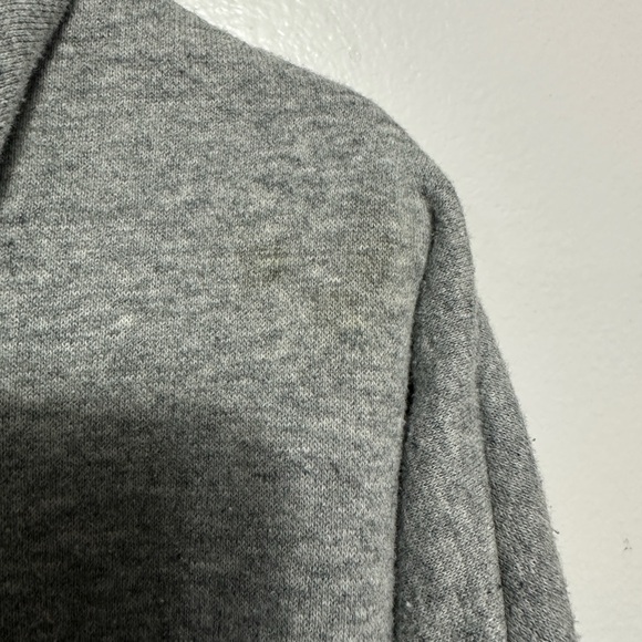 Nike Women's Phoenix Fleece oversized pullover Gray Hoodie - Picture 3 of 6